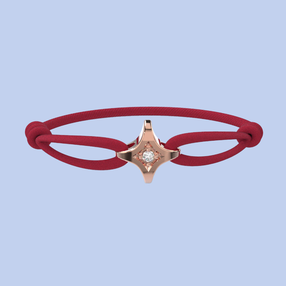 Star diamond bracelet