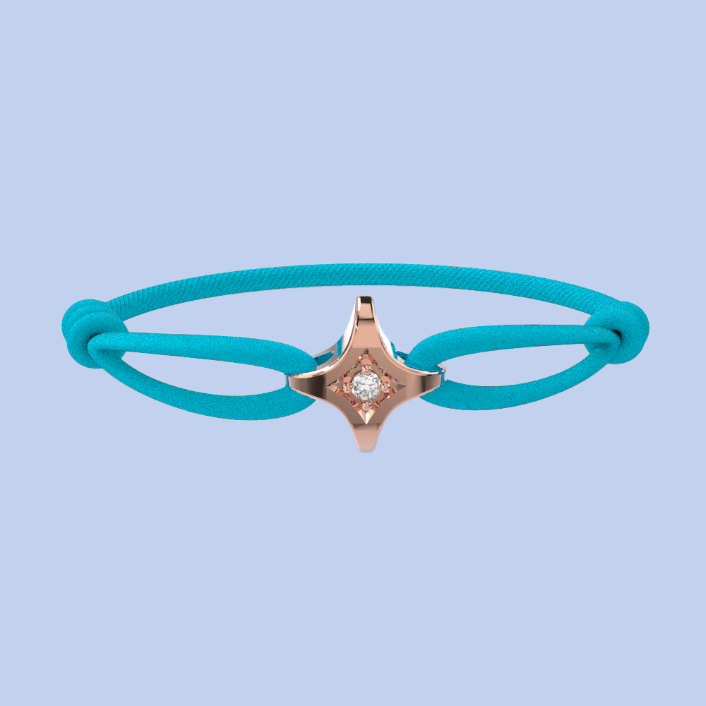 Star diamond bracelet