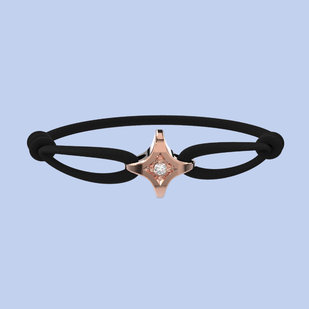 Star diamond bracelet