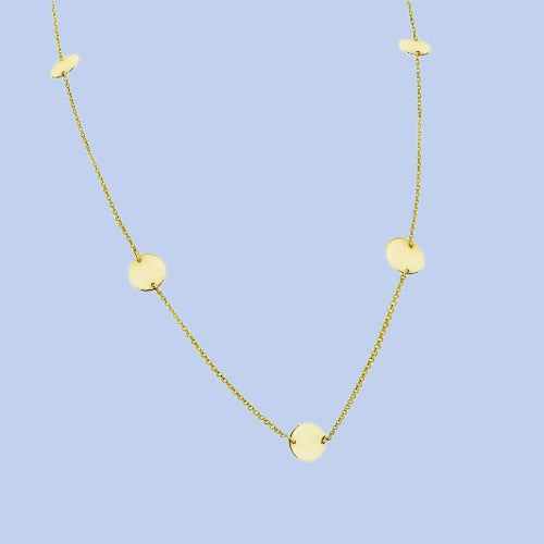 Ronde plaatjes ketting