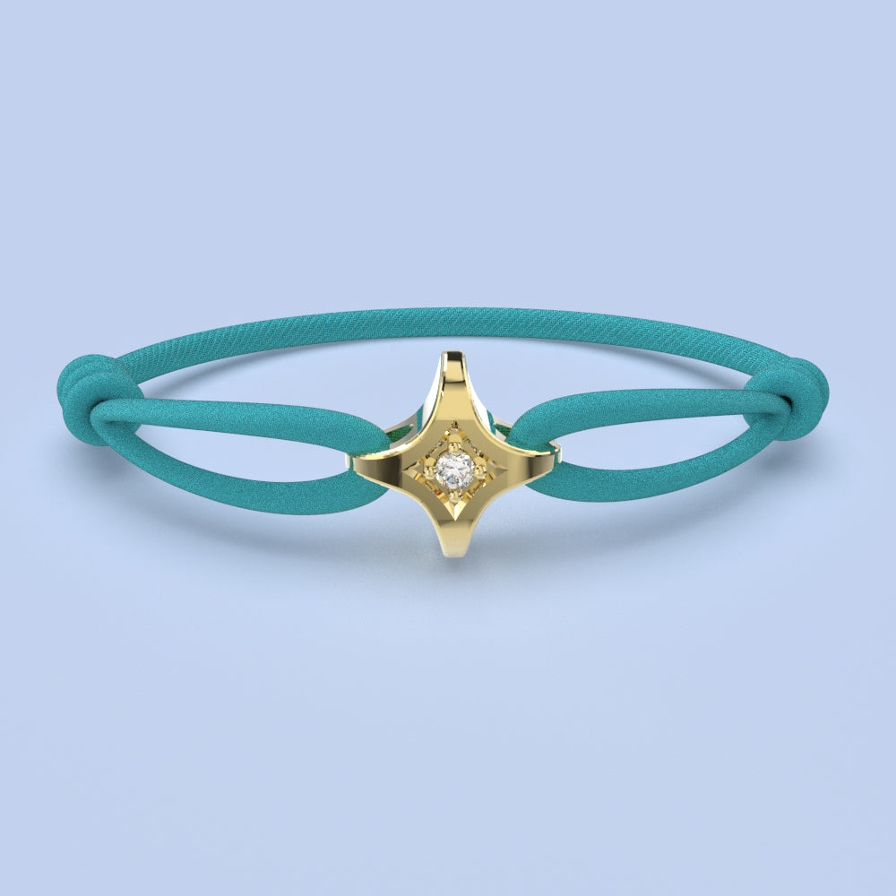Star diamond bracelet