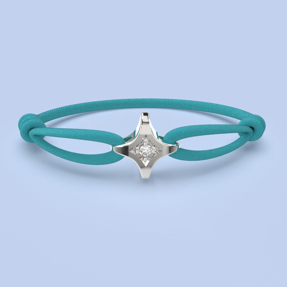 Star diamond bracelet