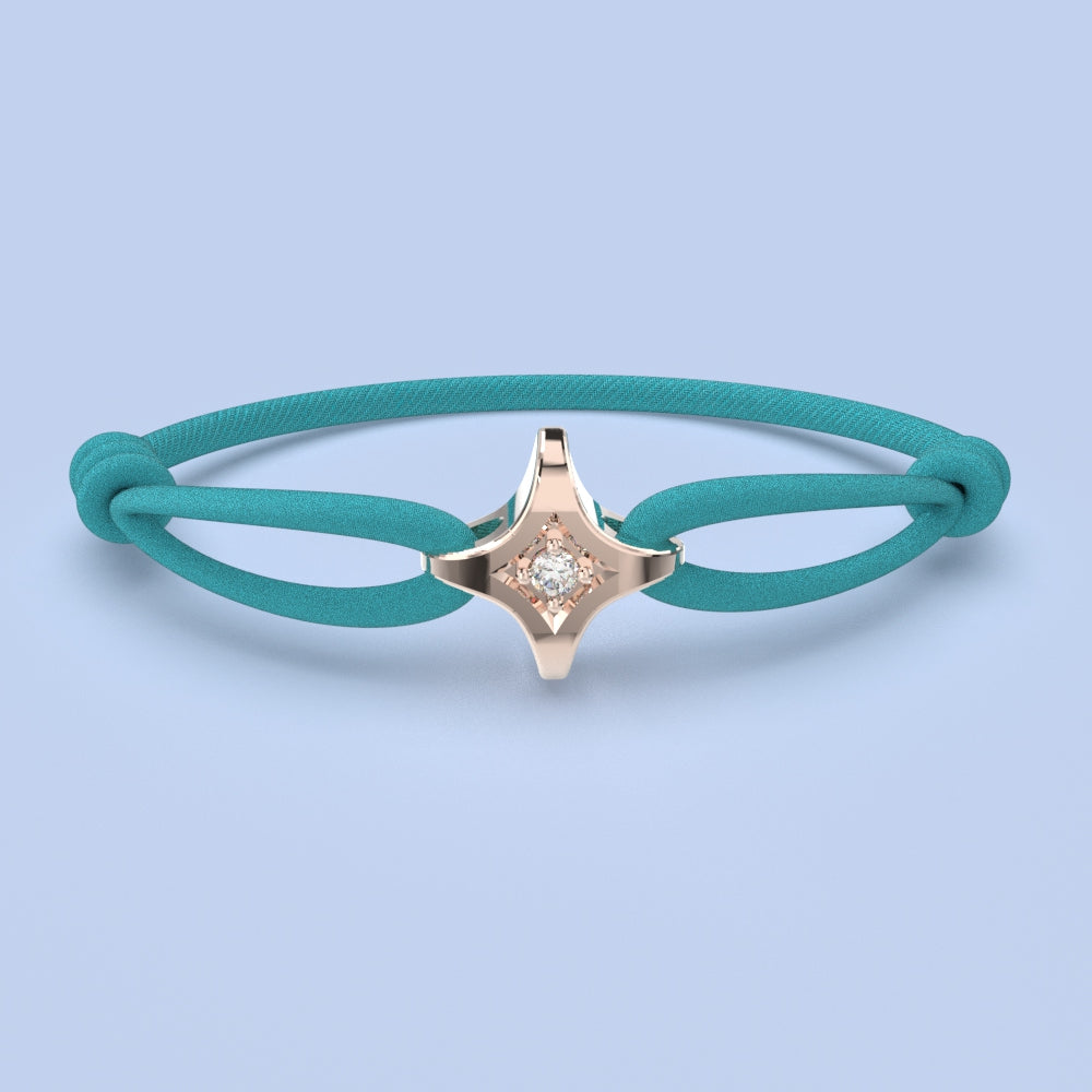 Star diamond bracelet