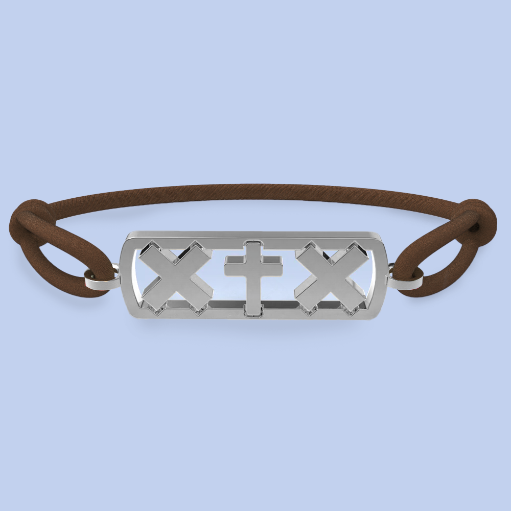 Amsterdam cross bracelet