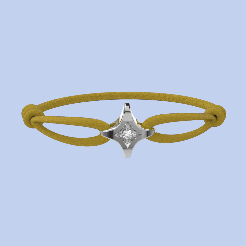 Star diamond bracelet