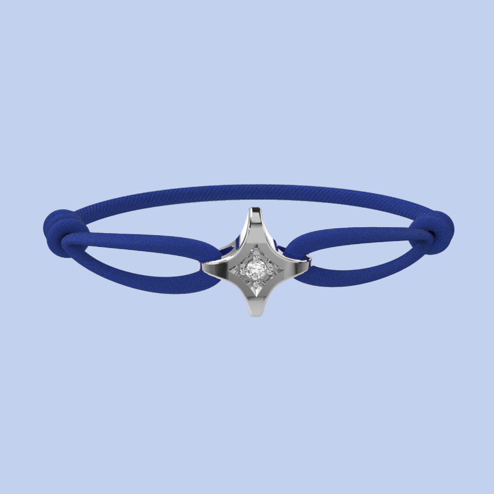 Star diamond bracelet