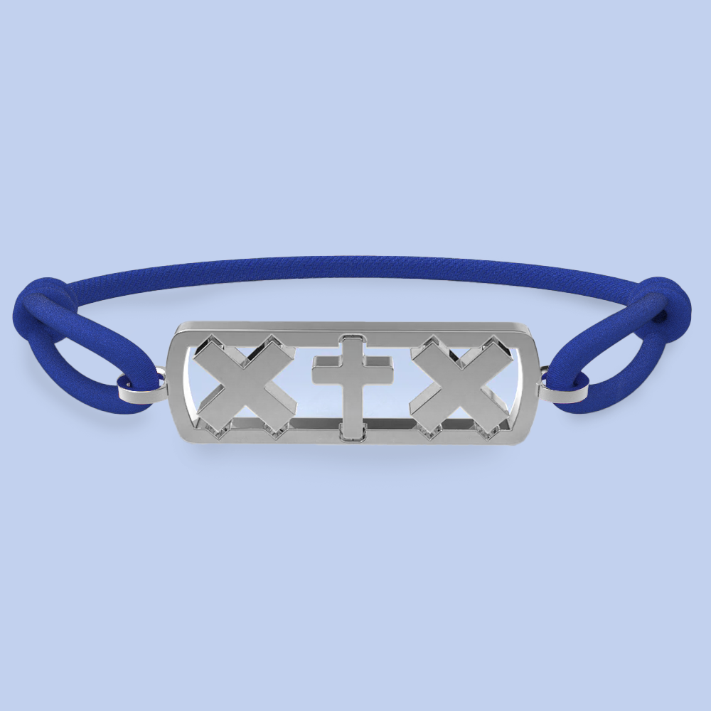 Amsterdam cross bracelet