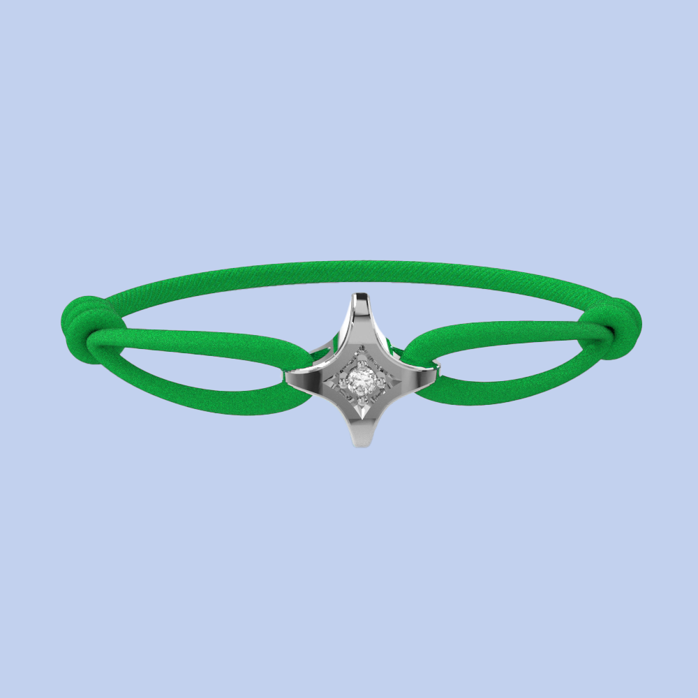 Star diamond bracelet