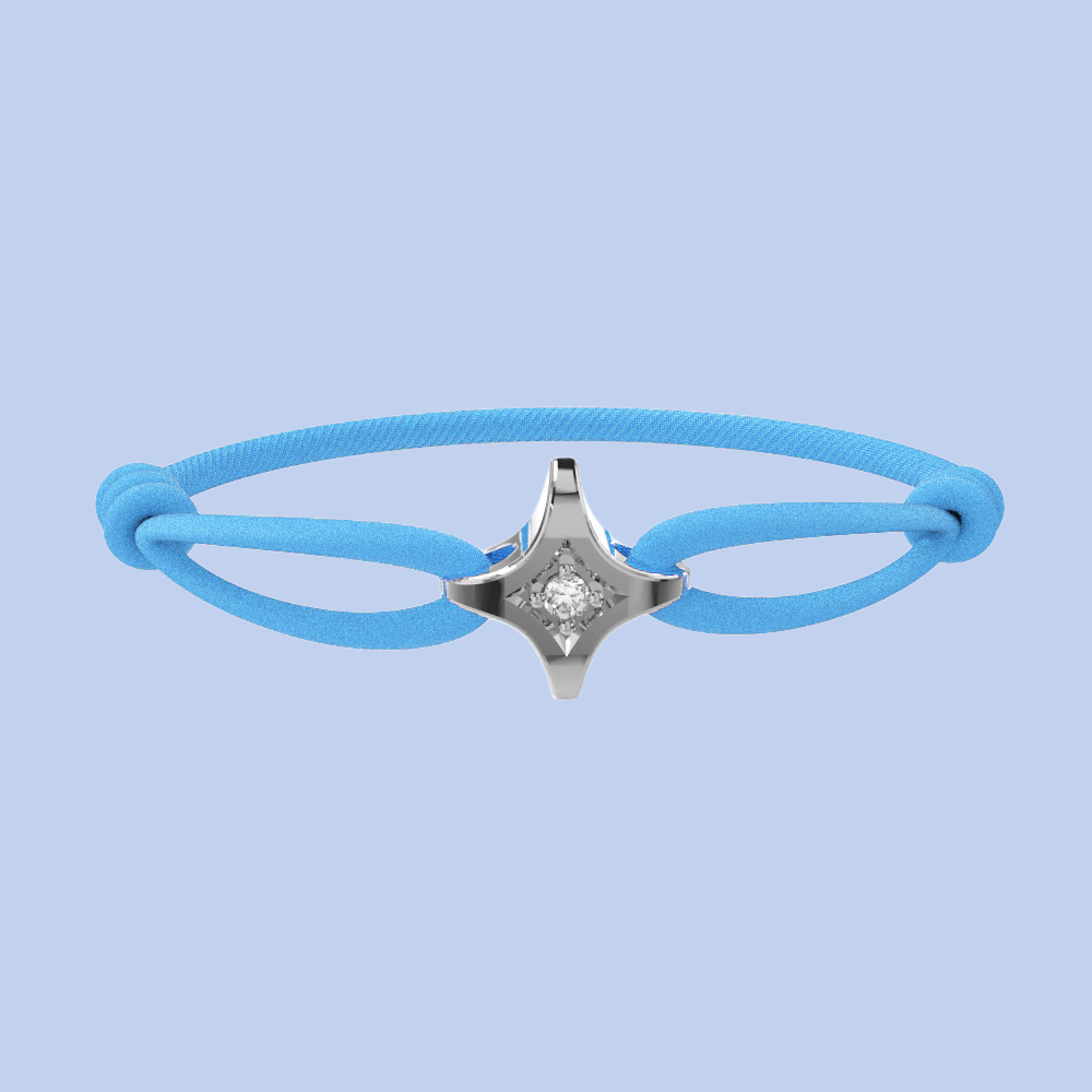 Star diamond bracelet