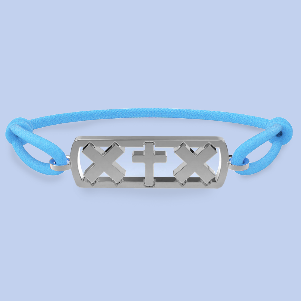Amsterdam cross bracelet
