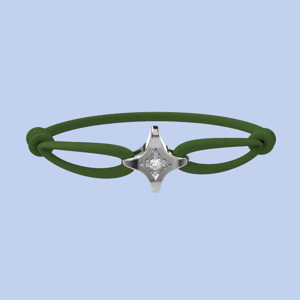 Star diamond bracelet