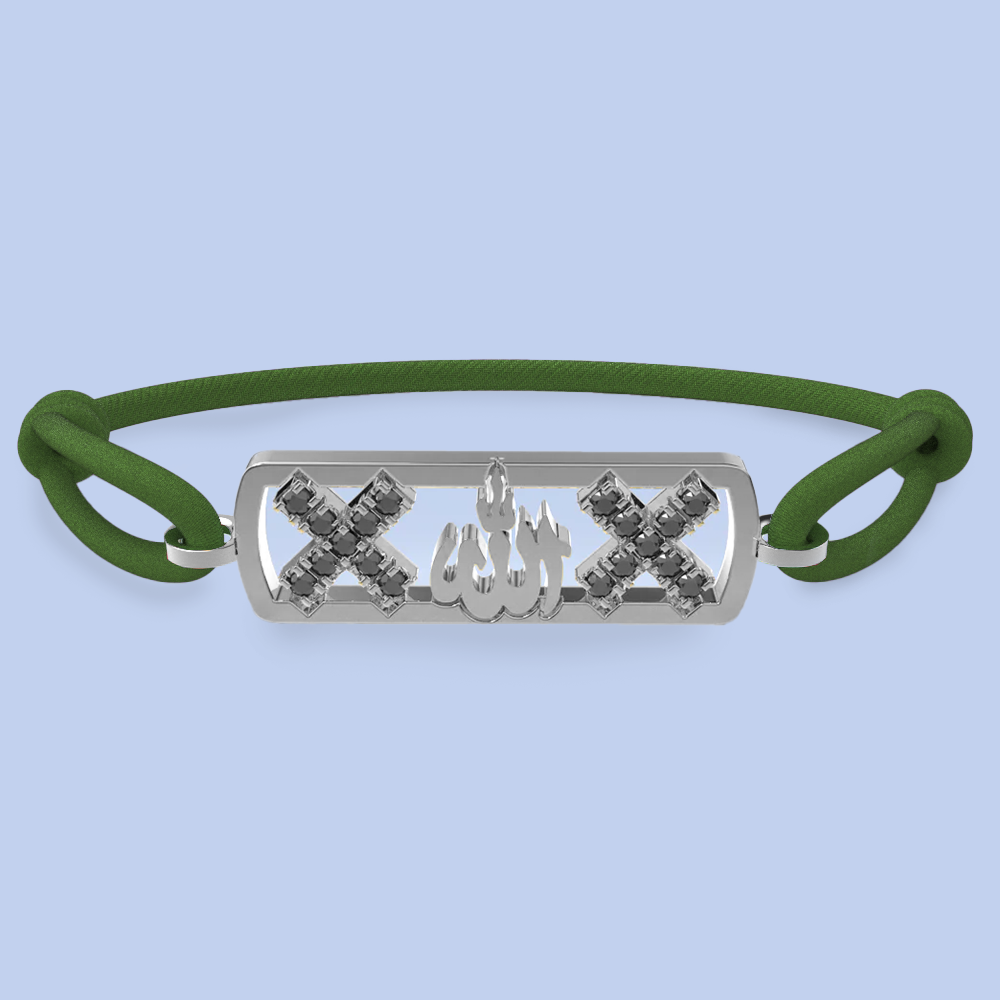 &quot;Pulsera de Allah de diamante negro de Ámsterdam&quot;