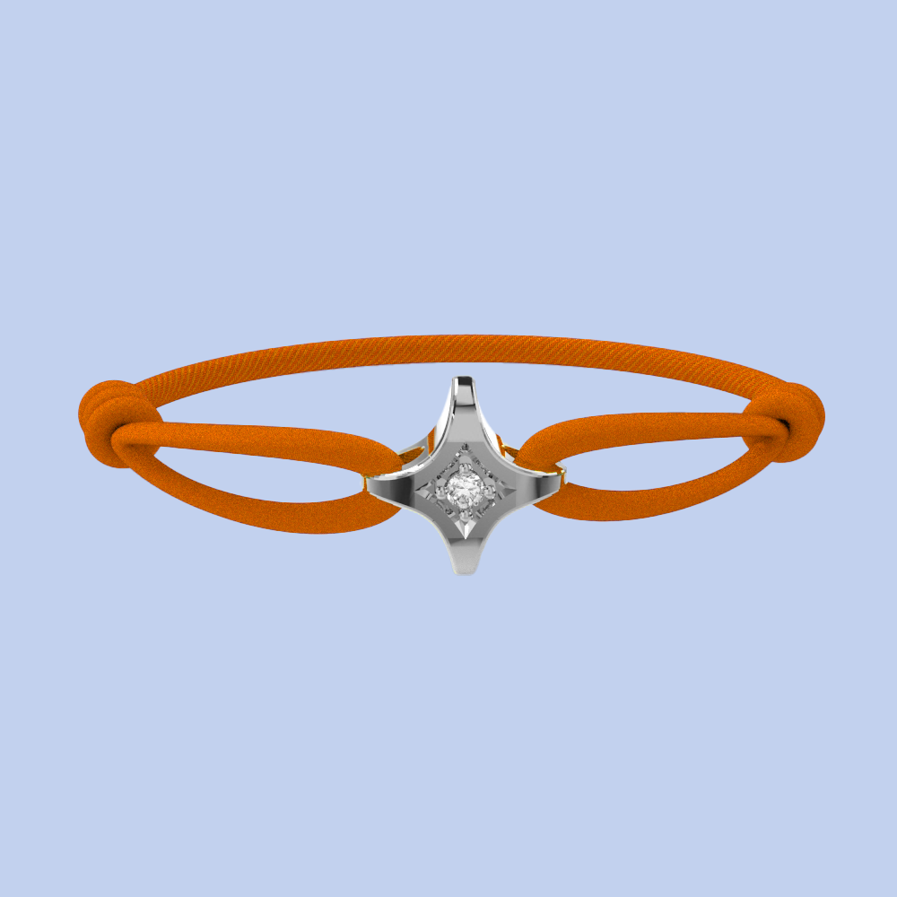 Star diamond bracelet