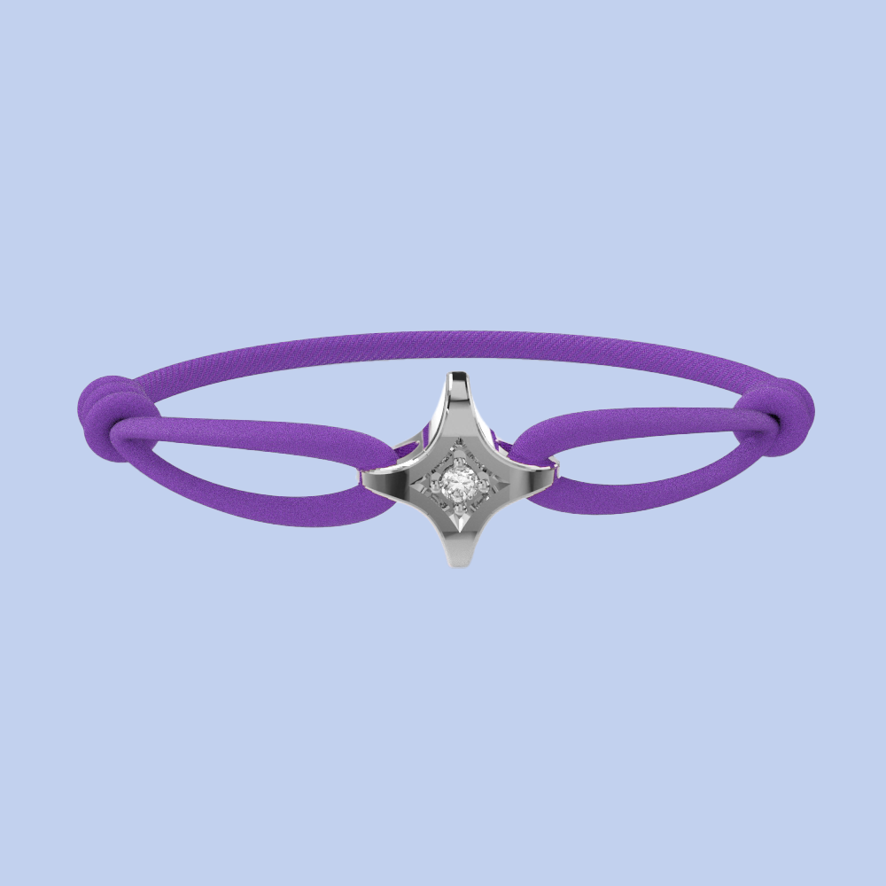 Star diamond bracelet