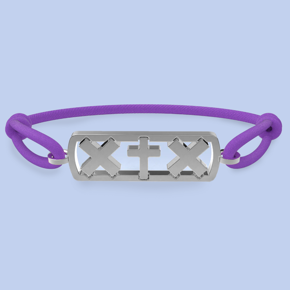 Amsterdam cross bracelet