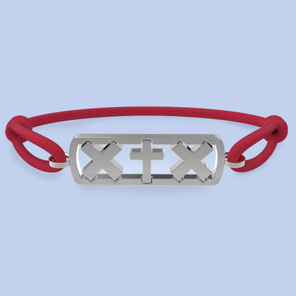 Amsterdam cross bracelet
