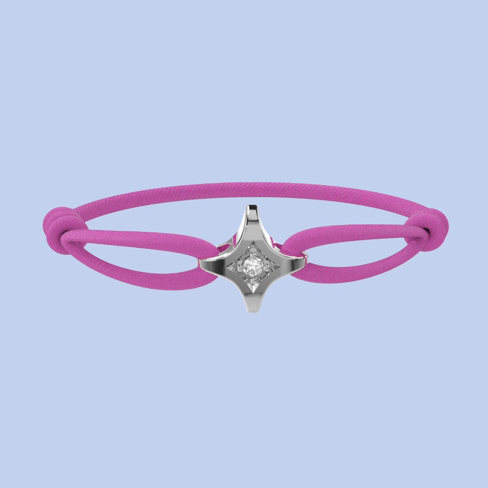 Star diamond bracelet
