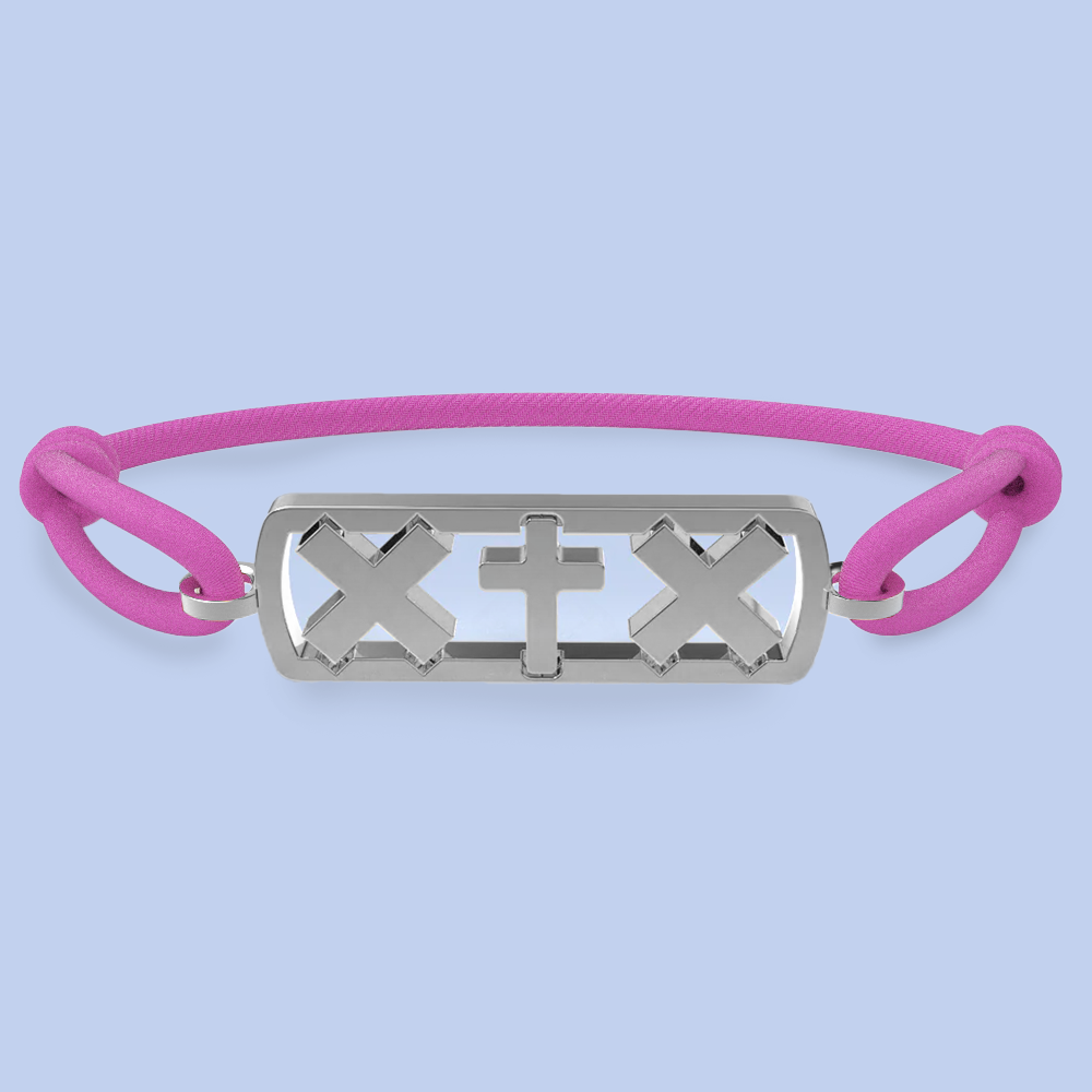 Amsterdam cross bracelet