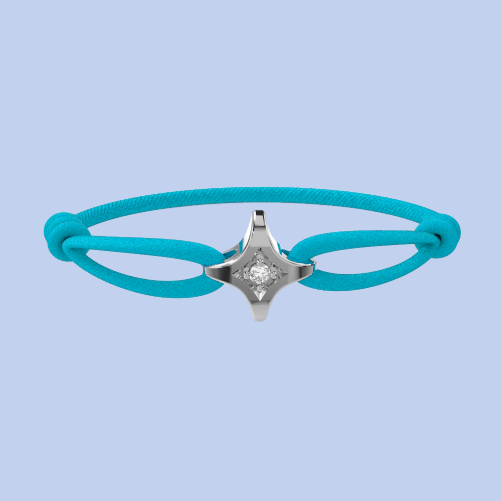 Star diamond bracelet
