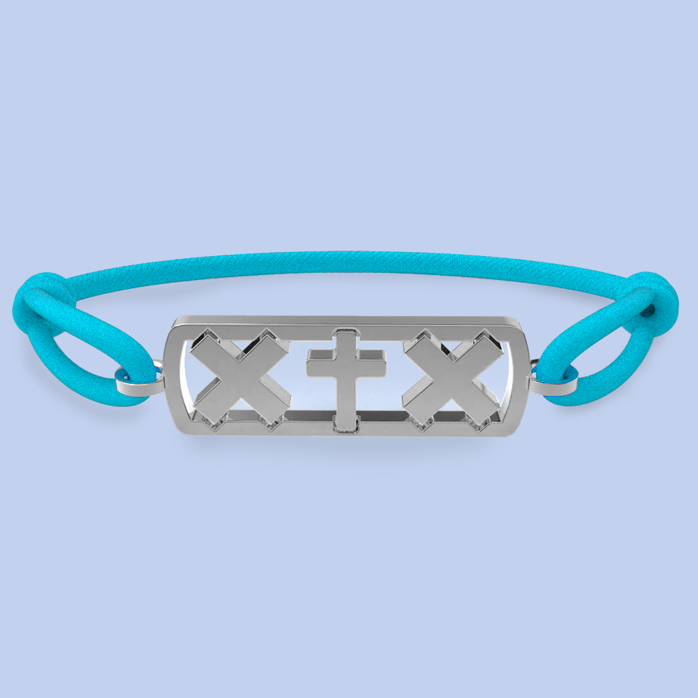 Amsterdam cross bracelet