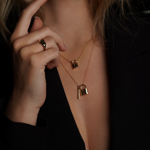 Slot en sleutel ketting