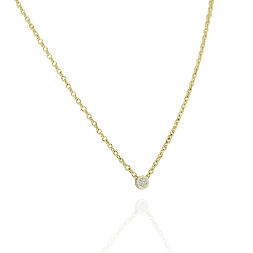 ketting diamant klein