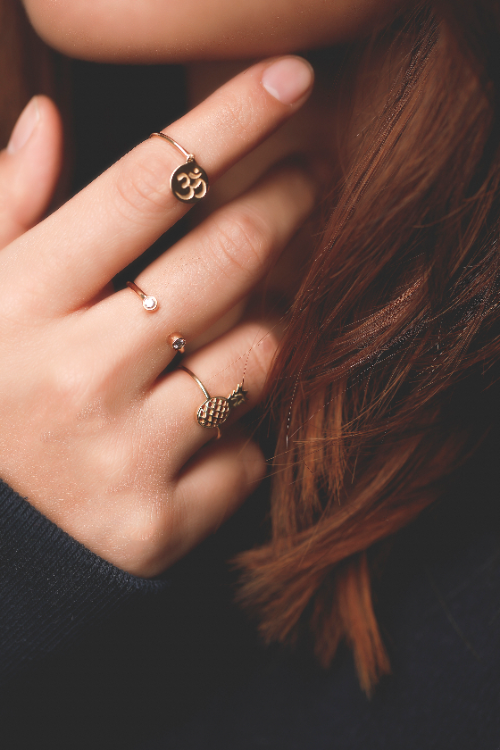 Bedel ohm ring