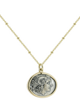 Roman coin necklace